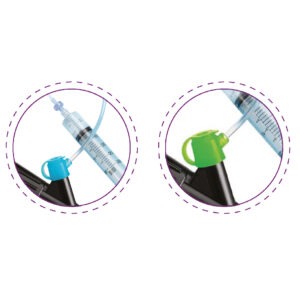 BX00711133 - VALVULA BIOPSIA C IRRIGADOR LAT COMP 30.5CM BIOSHIELD OLY/FU - AZUL