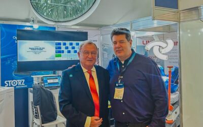 Horizon Medical recebe o Dr. Fahd Haddad, Superintendente da ISCAL em seu estande durante a 16ª FEMIPA